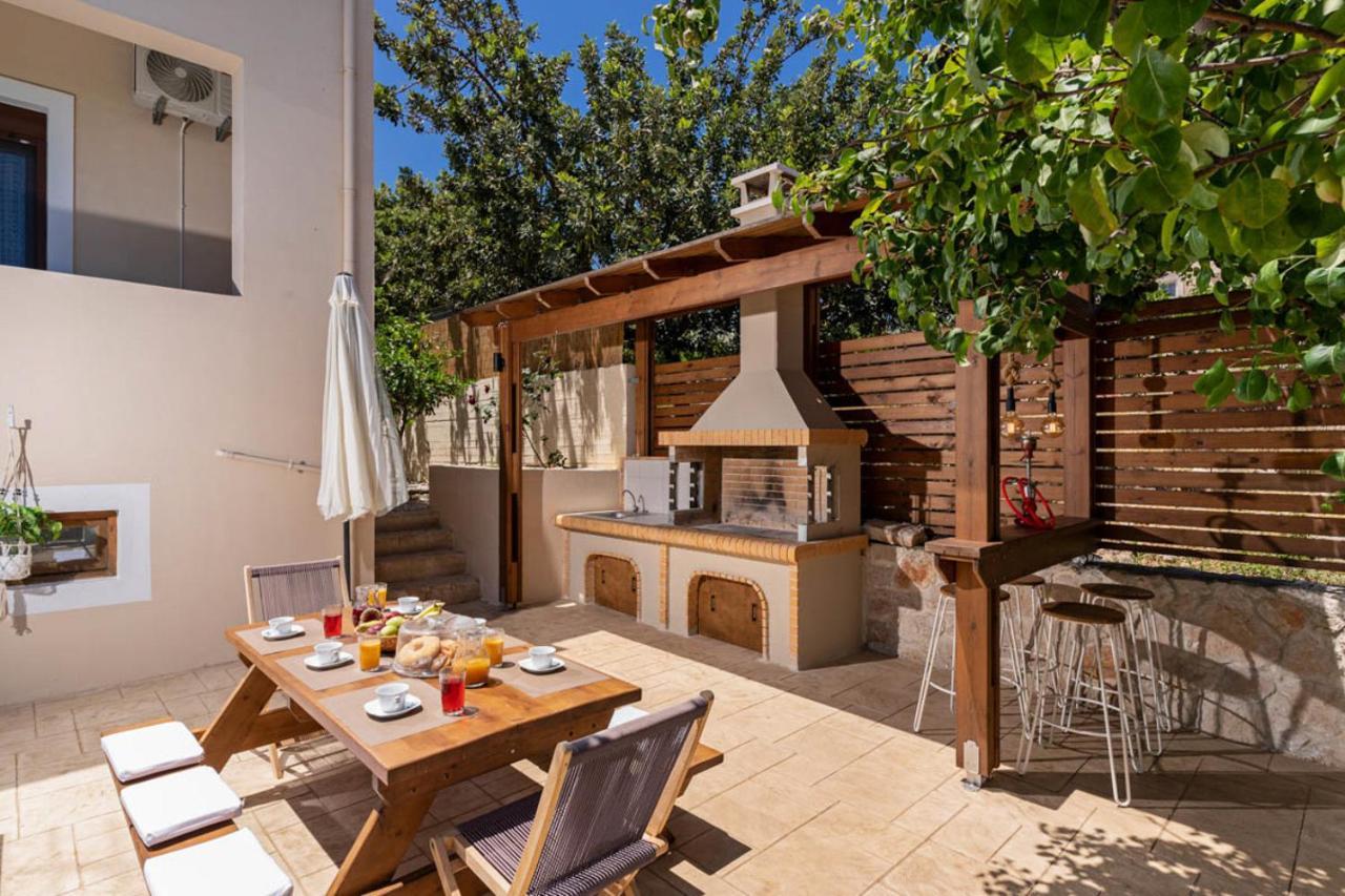 Villa Ellovos With Private Pool Rethymno  Exterior photo