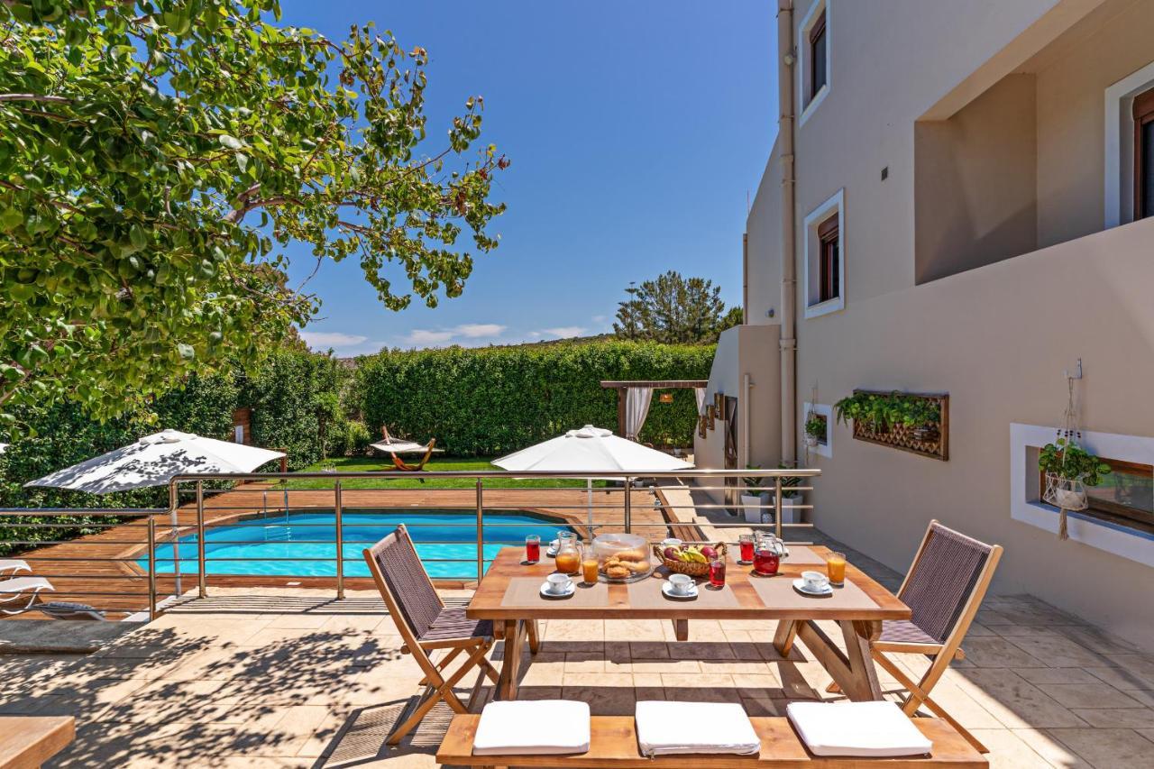 Villa Ellovos With Private Pool Rethymno  Exterior photo